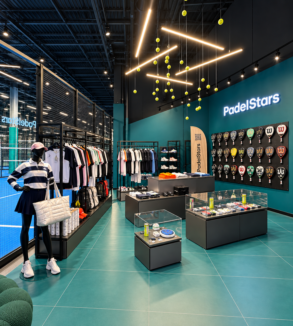 Магазин Padel Stars ТРЦ Ривьера