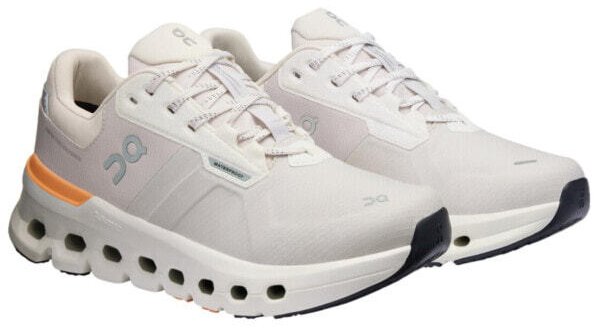 (CN) Кроссовки женские On Cloudrunner 2 Waterproof, Белые (р. 38,5)