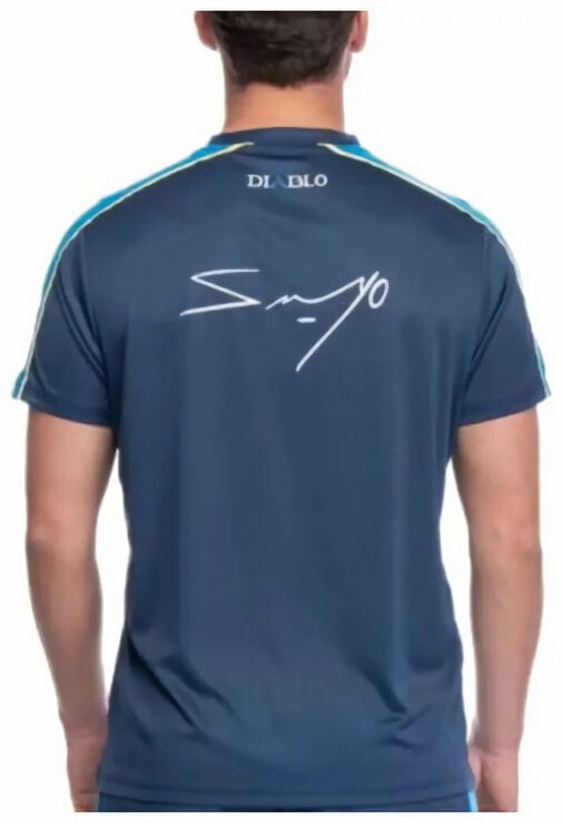 (EU) Футболка мужская Siux Diablo Sanyo, Синяя (L)