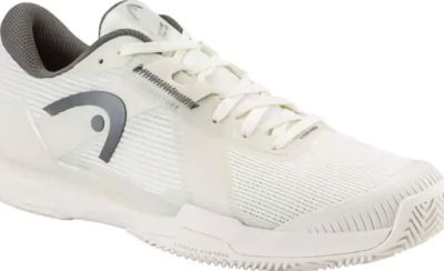 (EU) Кроссовки мужские Head Sprint Pro 4.0 Clay White/Gray 273196, Белые (р. 44)