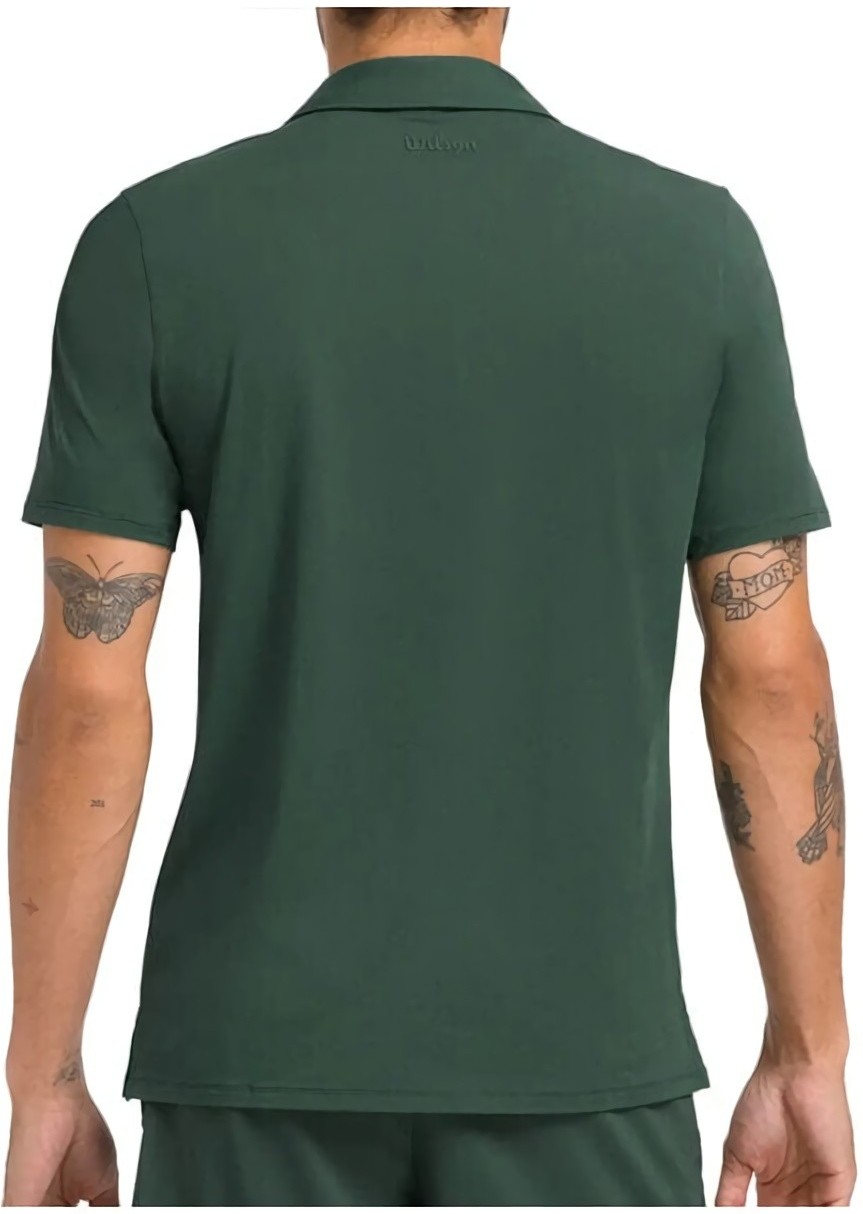 (EU) Поло мужское Wilson League, Зеленое (2XL)