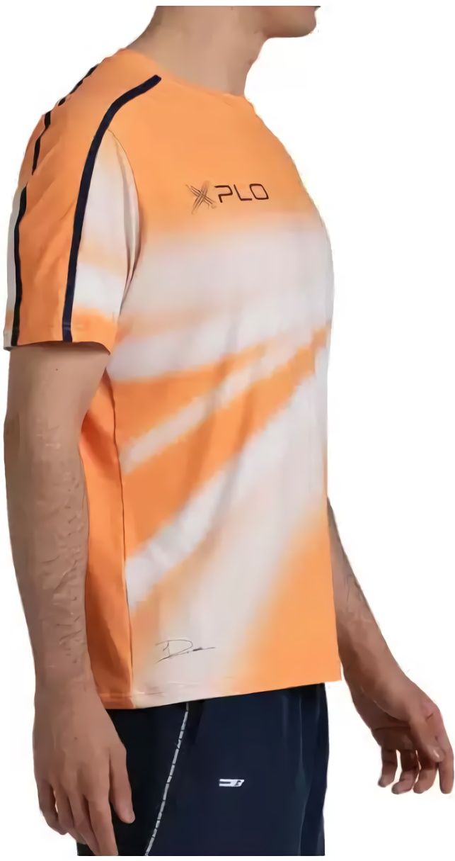 (EU) Футболка мужская Bullpadel Di Nenno 26V, Оранжевая (L)