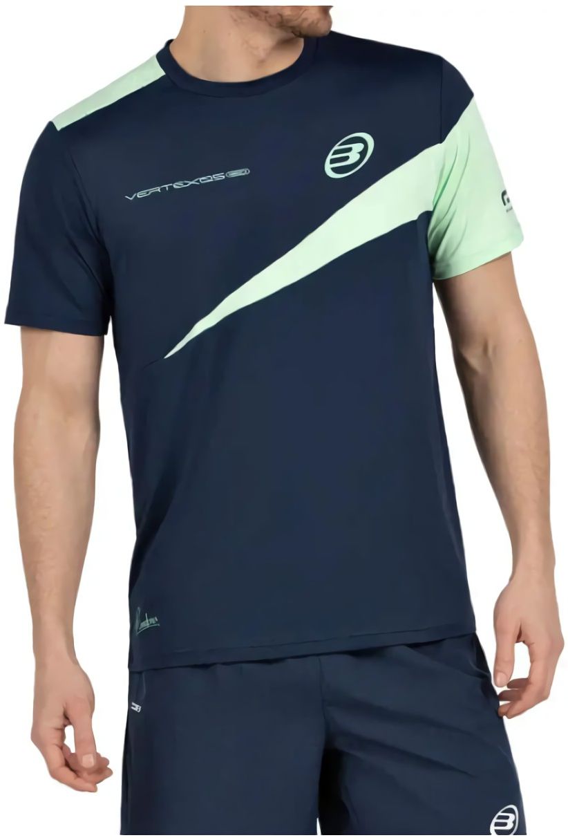 (EU) Футболка мужская Bullpadel T-SHIRT CARDONA 26V, Синяя (M)