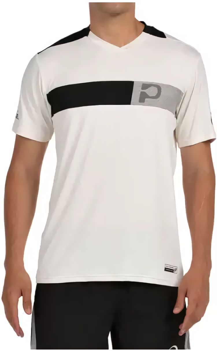 (EU) Футболка мужская Bullpadel Puyo, Бежевая (S)