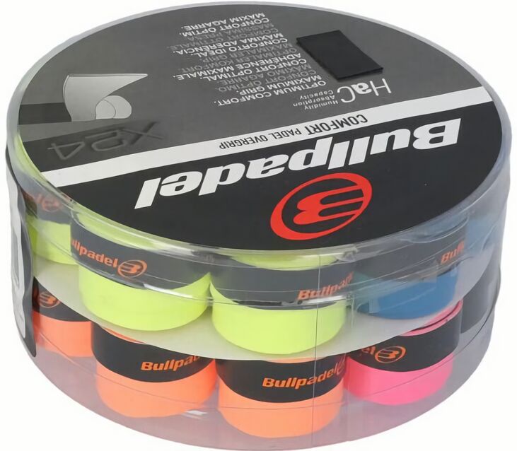 (EU) Овергрип для ракетки Bullpadel, GB-1605, Мультиколор (24 шт)
