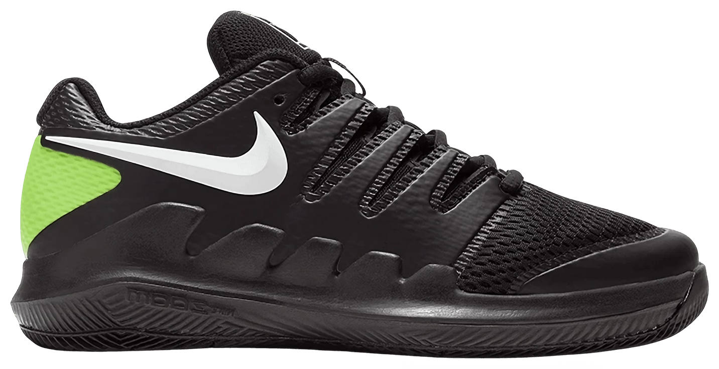 Кроссовки детские Nike Court Jr. Vapor X, Черные (р. 34)