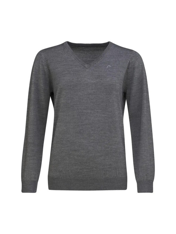 (EU) Свитшот женский HEAD Pullover, Серый (M)