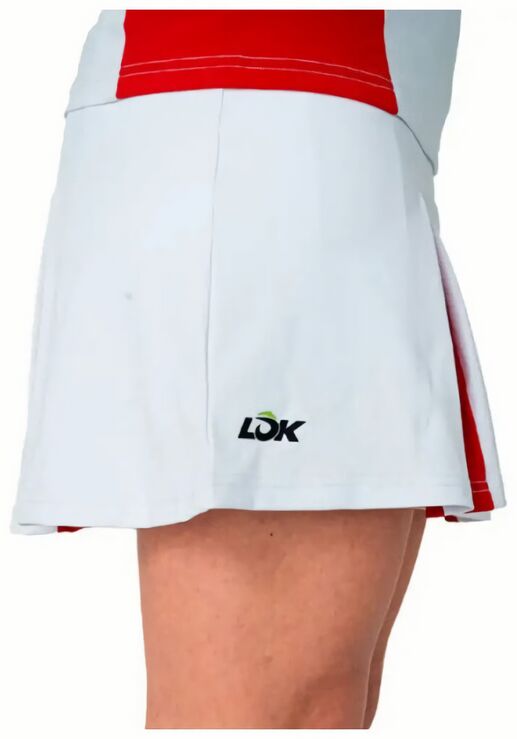 (EU) Юбка женская Lok Yosemite A1 Padel, Белая (S)