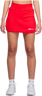 (EU) Юбка женская Siux Club Skirt с внутренними шортами, Красная (L)