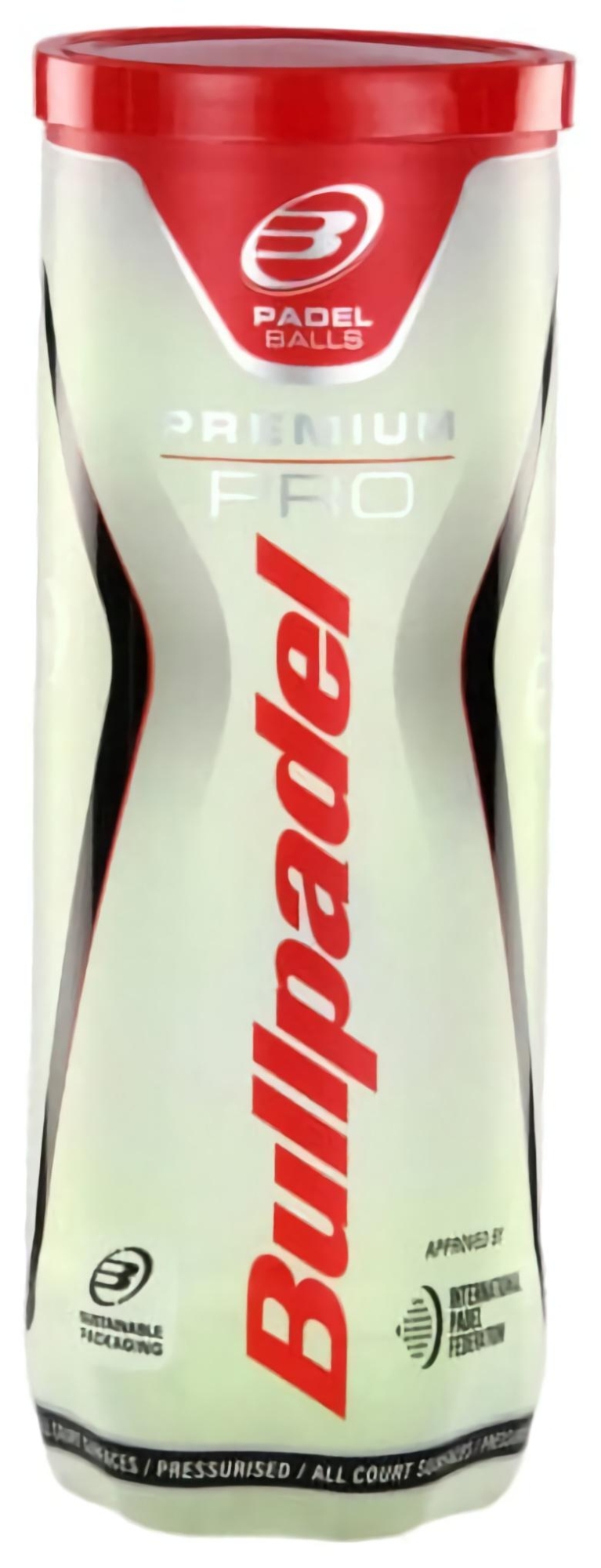 (EU) Мячи для падел тенниса Bullpadel Premium Pro (3 шт)
