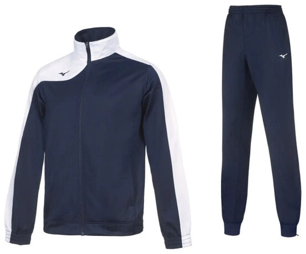 (EU) Комплект для мальчиков Kobe Knitted Mizuno Tracksuit Junior, Синий (152 см)