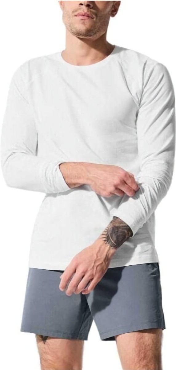 (CN) Футболка спортивная мужская Alo Yoga Vapor, Белая (M)