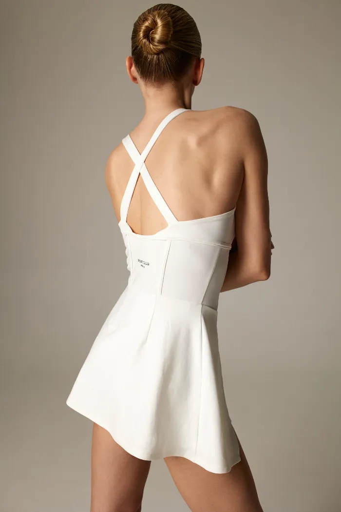 Платье женское Madaia Белый лебедь, Белое (S)