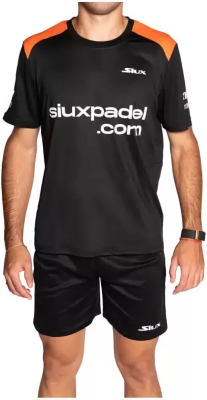 (EU) Футболка мужская Siux Fenix Leo Official 2026, Чёрная (XL)