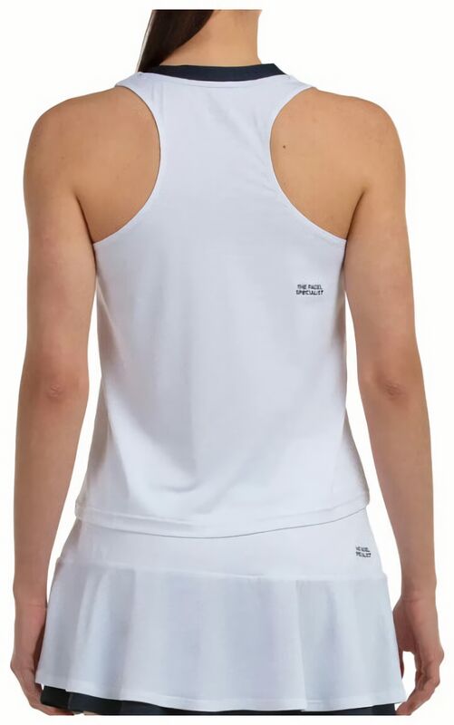 (EU) Безрукавка женская Bullpadel Talita, Белая (XL)