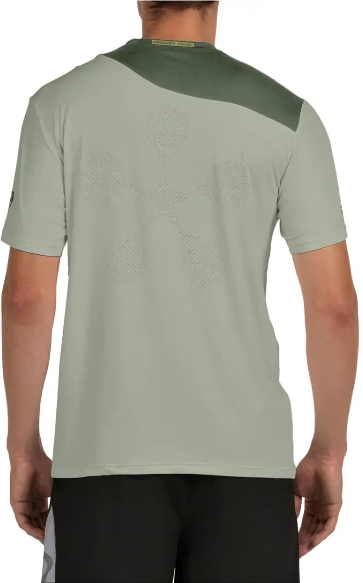 (EU) Футболка мужска Bullpadel PUYO T-SHIRT, Оранжевая (2XL)