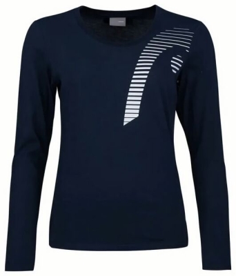 (EU) Лонгслив женский Head Club 21 Cute, Синий (S)