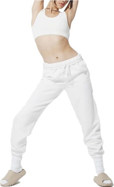 (CN) Спортивные штаны женские Alo Yoga Accolade 191677504929, Белые (L)