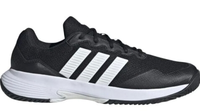 (EU) Кроссовки мужские Adidas Gamecourt 2 Black Ki0780, Чёрные (р. 45 1/3)