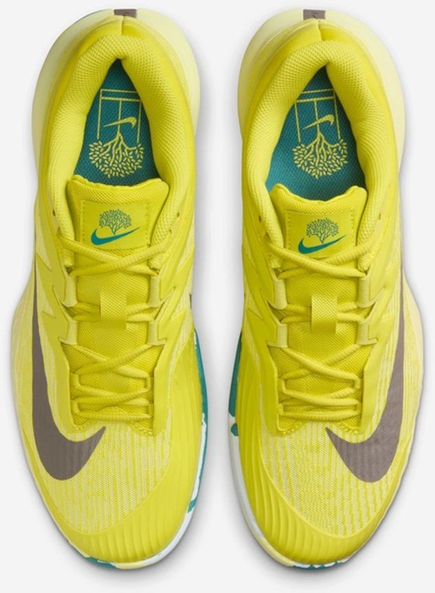 Кроссовки унисекс Nike Vapor Pro 3 Premium, Жёлтые/Серые (р. 43,5)
