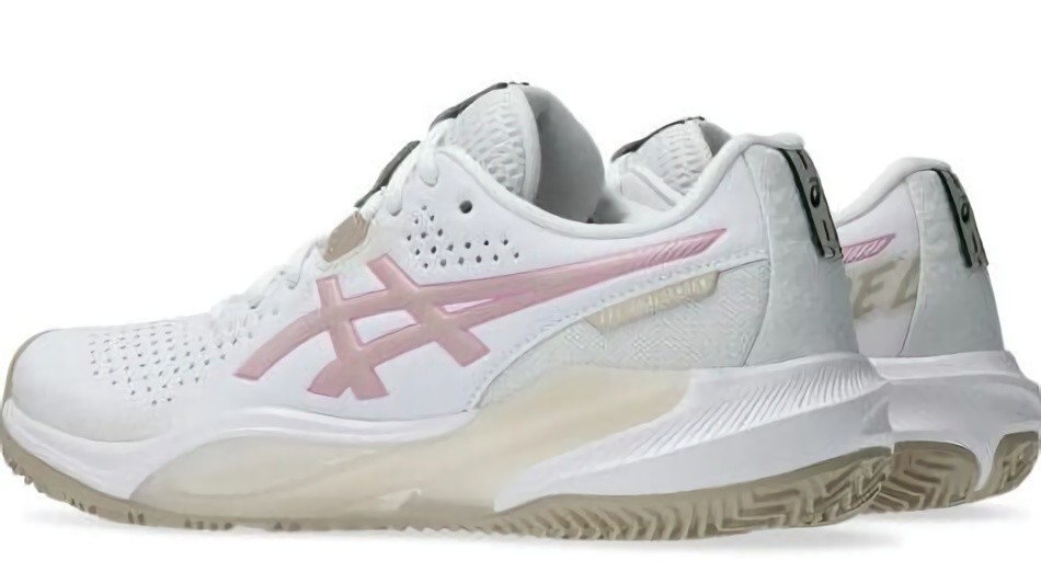 (EU) Кроссовки женские Asics Gel-Challenger 15 Padel White Women 1042A296, Белые (р. 40)