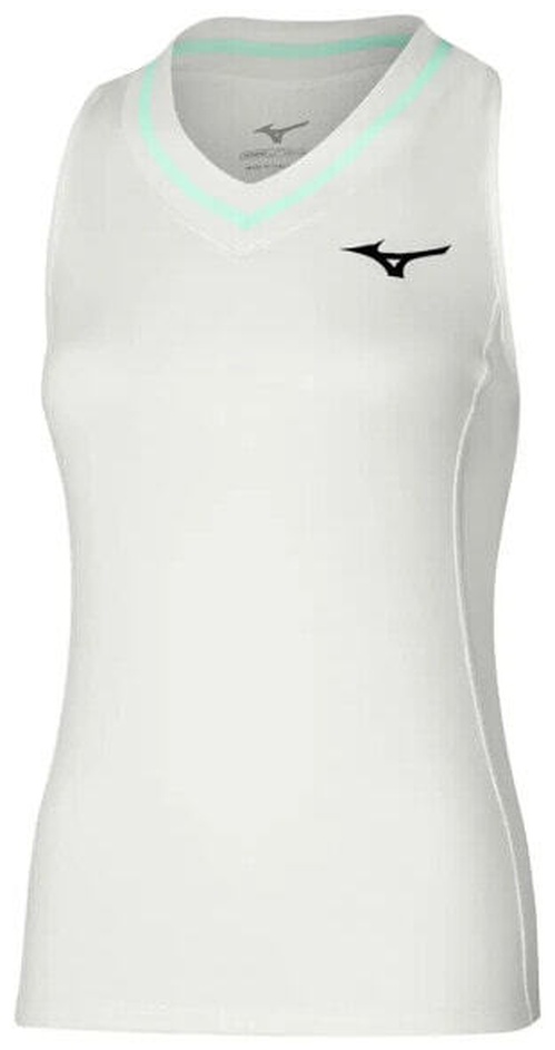(EU) Майка для женщин Mizuno Frontier Tank Top, Белая (M)