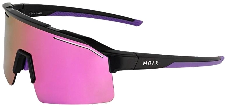 Очки солнцезащитные Moax Breeze, Черный/Фиолетовый