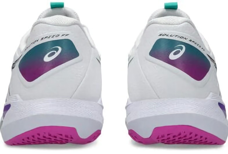 (EU) Кроссовки мужские Asics Solution Speed Ff 4 White/Lilac 1041A532, Белые (р. 44.5)