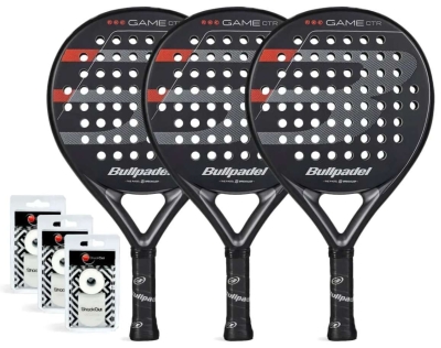 (EU) Ракетка для падел тенниса Трипак Bullpadel Game Control Черный