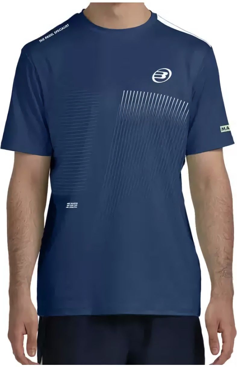 (EU) Футболка мужская Bullpadel Motril, Синяя (M)