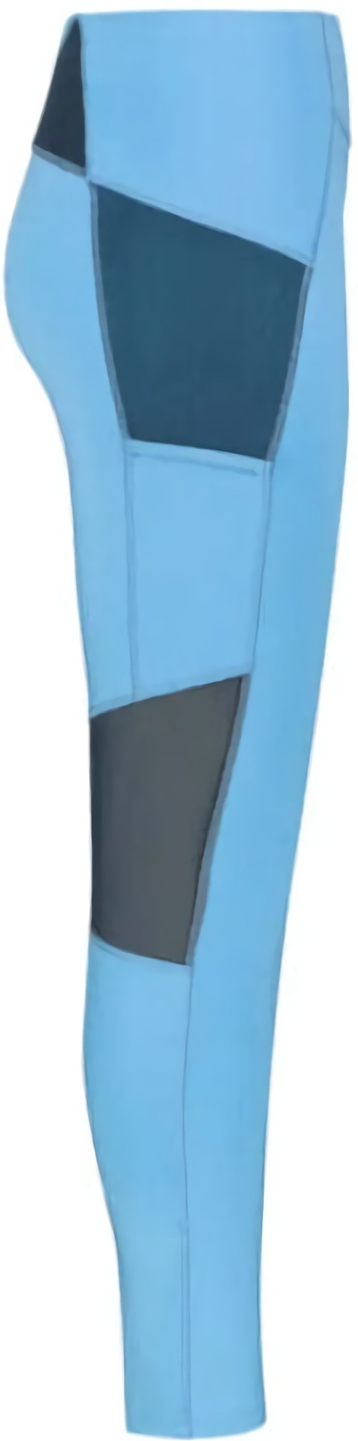 (EU) Леггинсы женские Head Tech Tights, с карманами для мячей, Голубые (M)