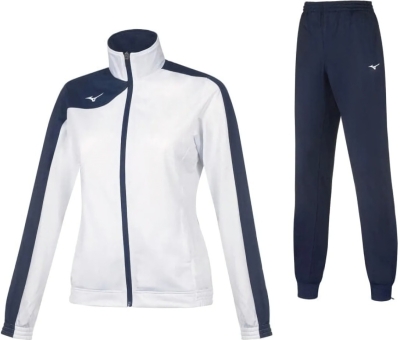 (EU) Спортивный костюм женский Mizuno Team Kobe, Белый (S)