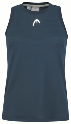 (EU) Майка женская Head Спортивная, Синяя (XL)