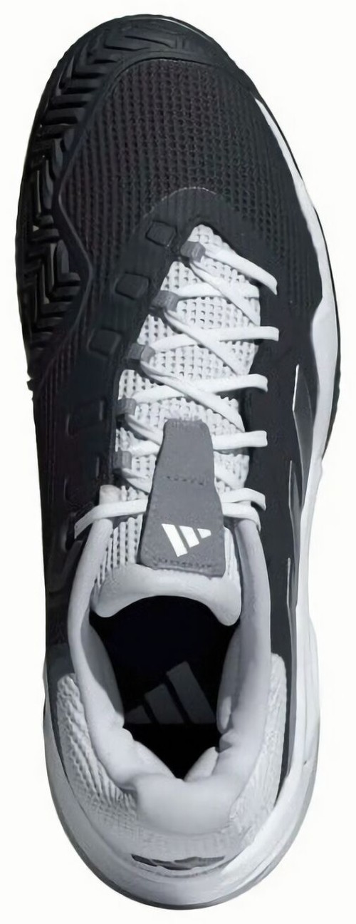 (EU) Кроссовки мужские Adidas Barricade M Clay, IF0463, Серо-Черные (р. 46,6)