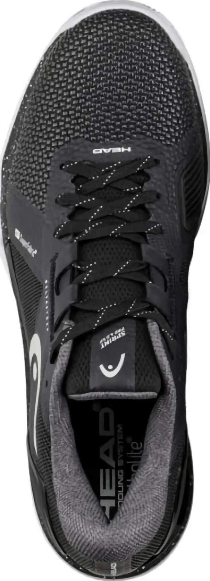 (EU) Кроссовки мужские Head Sprint Pro 4.0 Sf Clay 273115 Bkwh Black, Чёрные (р. 44)