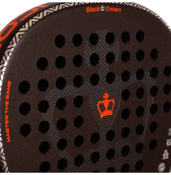 (EU) Ракетка для падел тенниса Black Crown Iconic