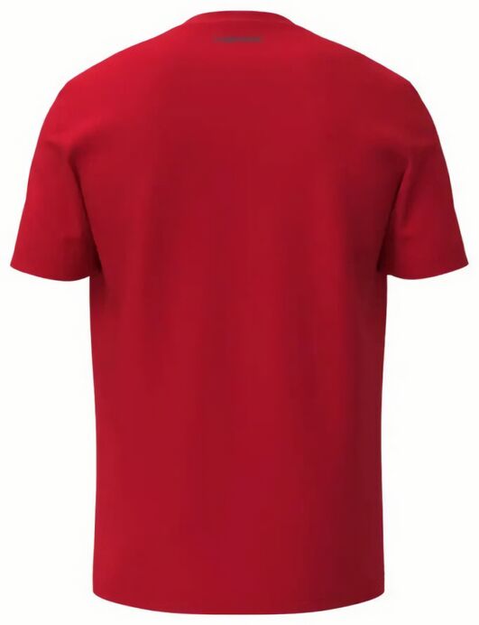 (EU) Футболка мужская Head Club оригинальная, Красная (L)