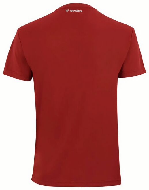 (EU) Футболка мужская Tecnifibre Team Tech 22TETE, Красная (XL)