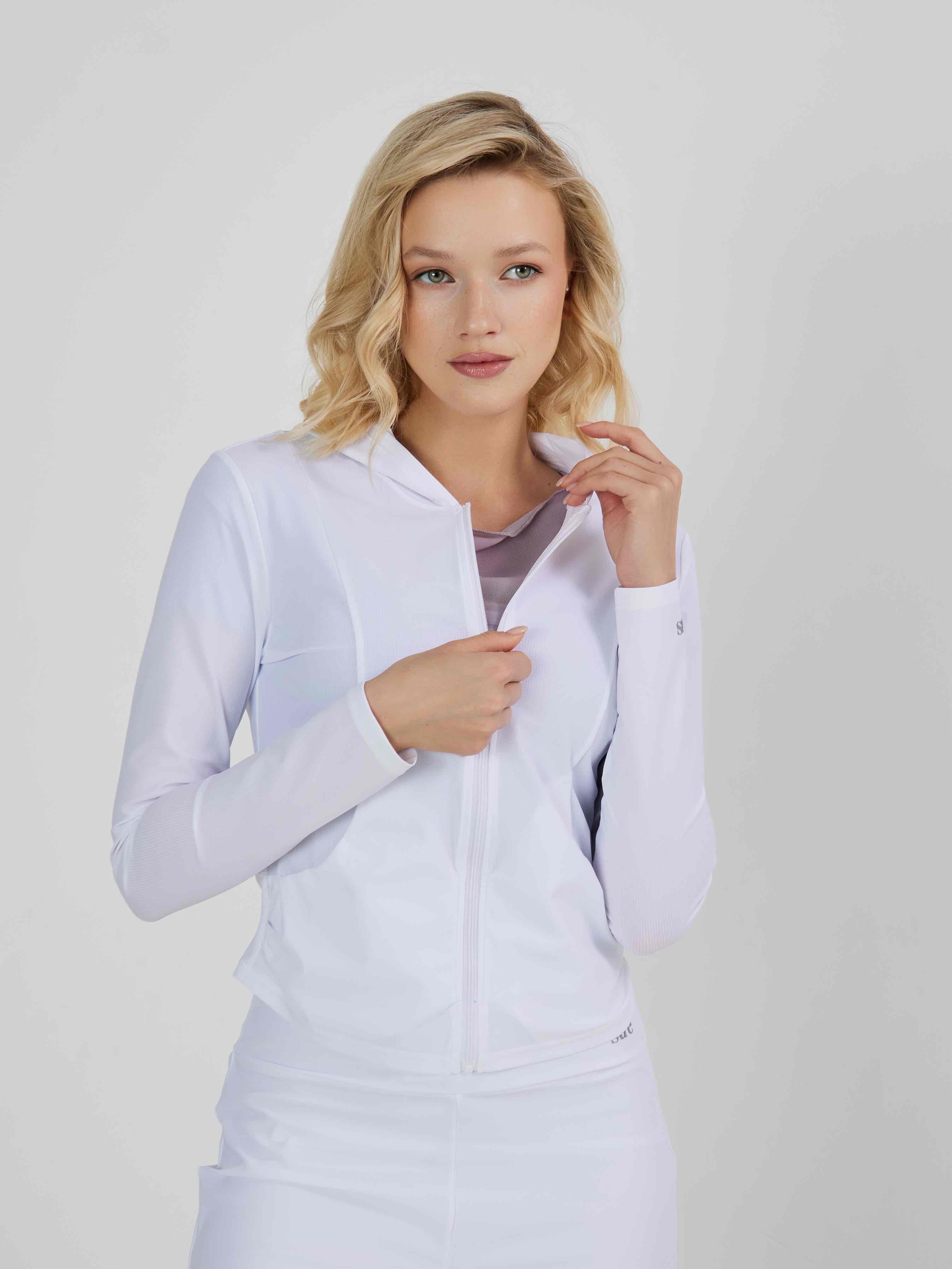 Лонгслив женский SURE 1ASHS_5061_100, Белый (L)