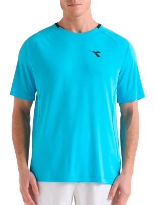 Футболка мужская Diadora SS T-Shirt Tennis M, Голубая (M)
