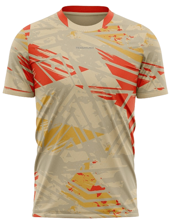 Футболка мужская TEAMRUSH M, Бежевая (XL)