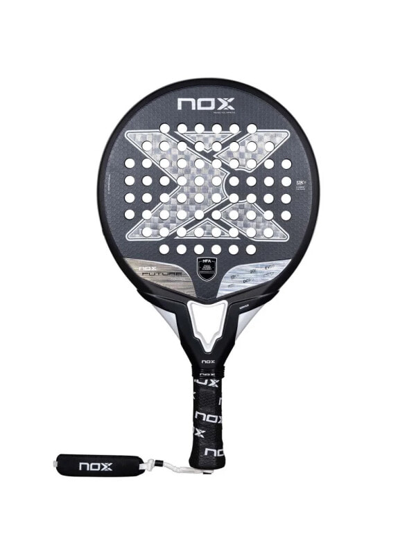 Ракетка для падел-тенниса профессиональная NOX Future Control 12K Alum 2025