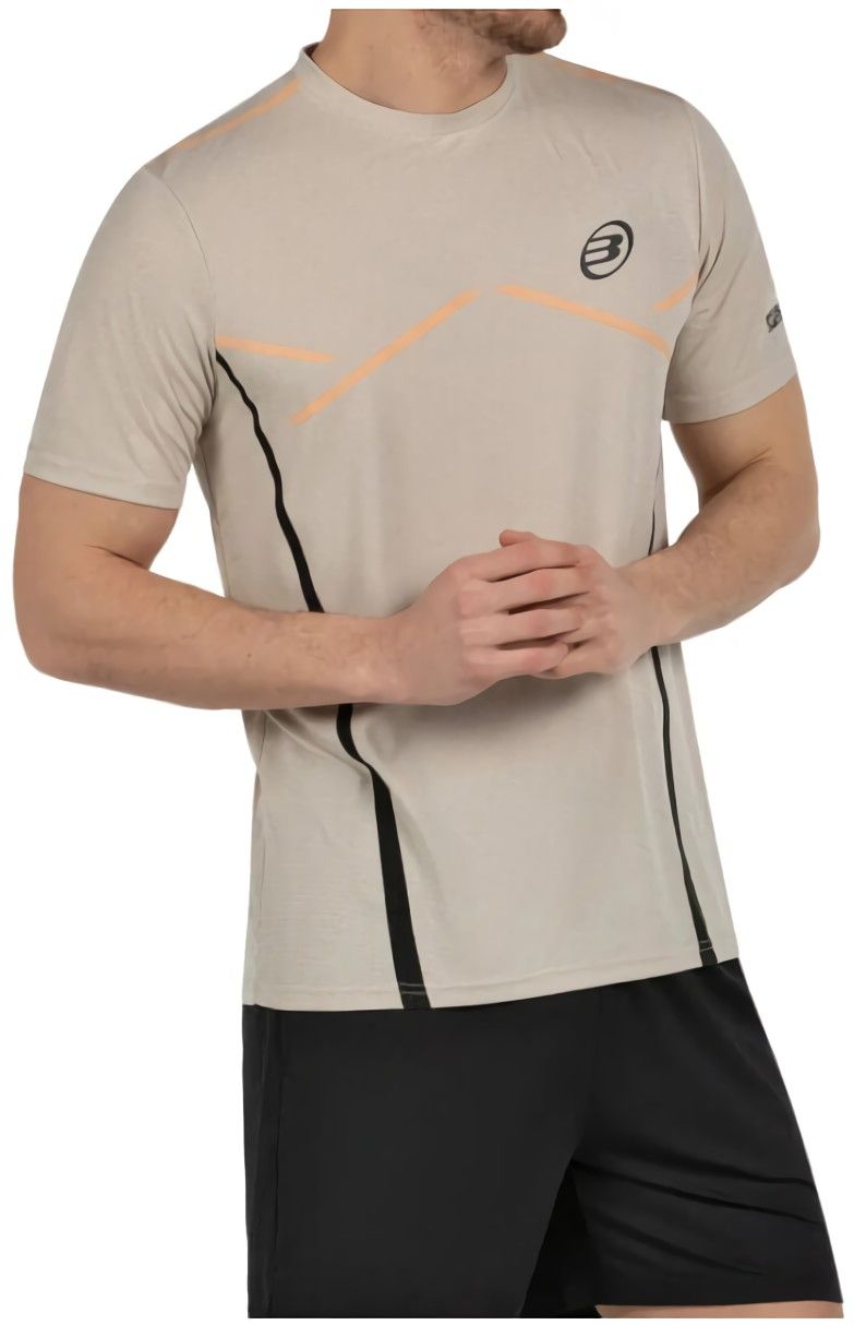 (EU) Футболка мужская Bullpadel CABORE, Коричневая (XL)