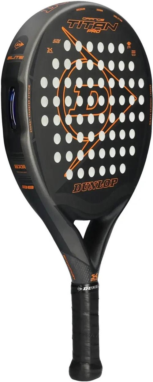 (EU) Ракетка для падел тенниса Dunlop Titan Pro Orange 2024
