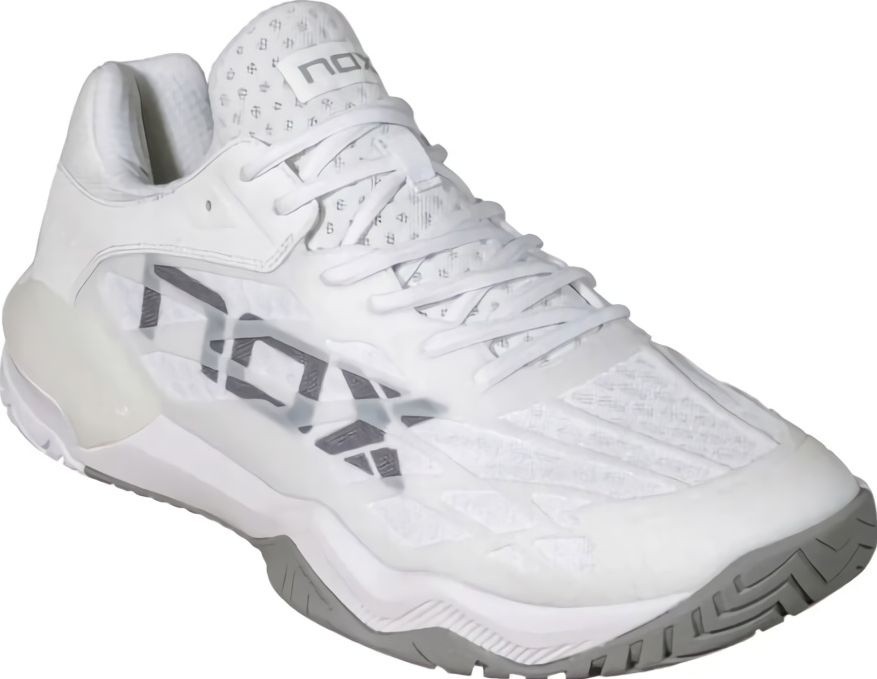 (EU) Кроссовки мужские Pickleball Nox Lux Tempo White/Gray Calpbluxtewg, Белые (р. 47)
