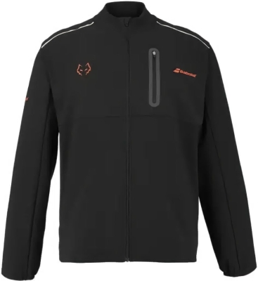 (EU) Ветровка унисекс Babolat Tech Juan Lebrón, Чёрная (2XL)