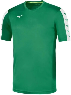 (EU) Футболка унисекс Mizuno Team Nara, Зеленая (L)