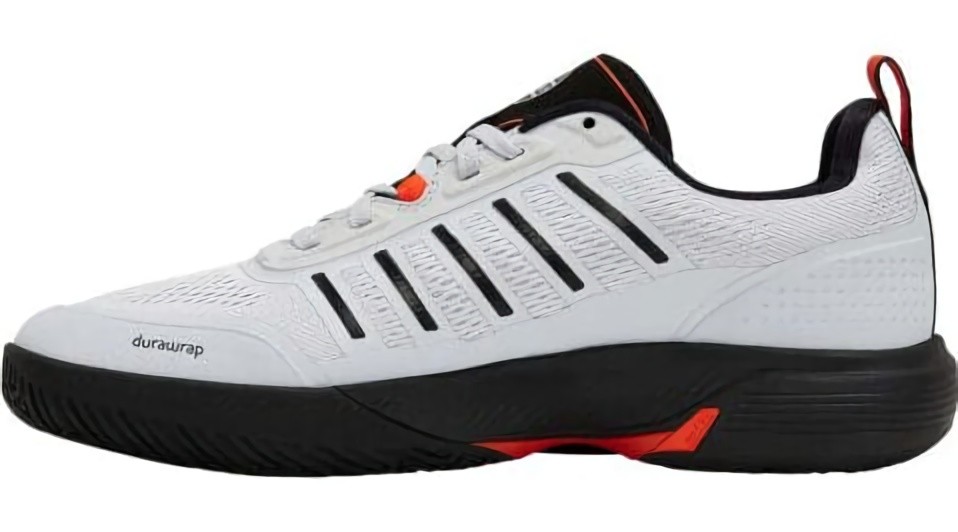 (EU) Кроссовки мужские Kswiss Ultra Court Padel White/Neon Lava 04436-075-M, Разноцветные (р. 46)