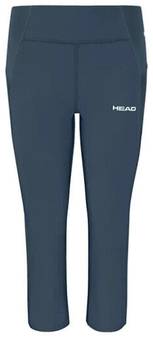(EU) Леггинсы женские Head Power 3/4, Синие (L)