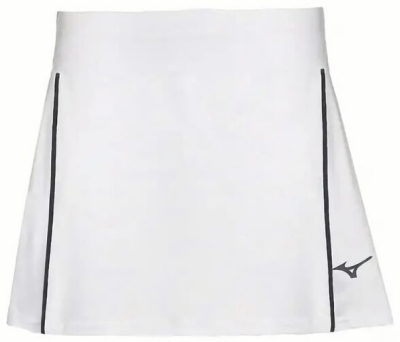 (EU) Юбка-шорты женские Mizuno Hex Rect, Белые (L)